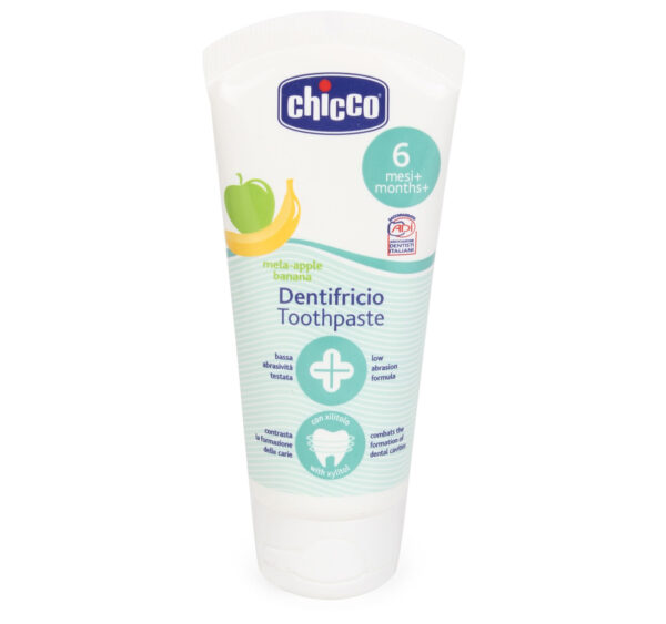 Chicco Dentifricio Toothpaste Apple and Banana Flavour - 50 ml-21458