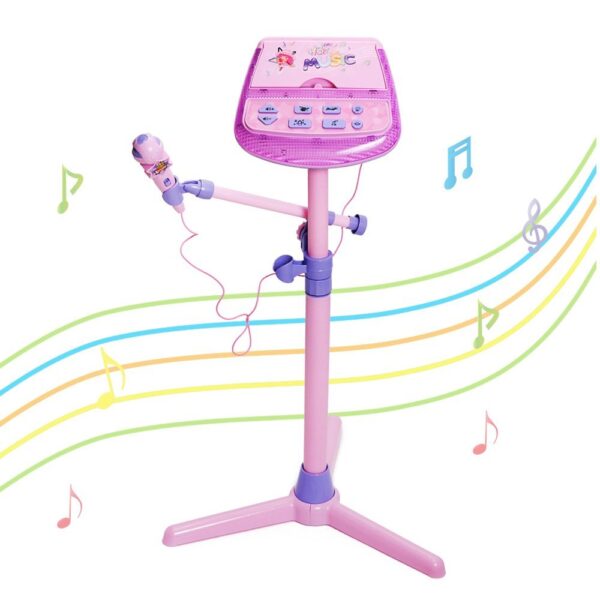 Buddy Fun Dream Star Karaoke Microphone - Pink-21441