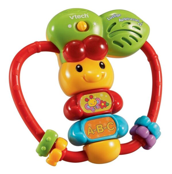 Vtech Shake & Learn Apple Rattle - Multi Color-19796