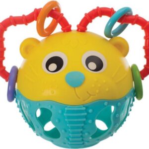 Playgro Junyju Rolly Poly Lion - Multicolor-0