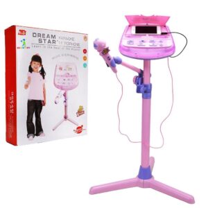 Buddy Fun Dream Star Karaoke Microphone - Pink-0