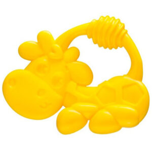 Playgro Jerry Giraffe Mini Teether - Yellow-0