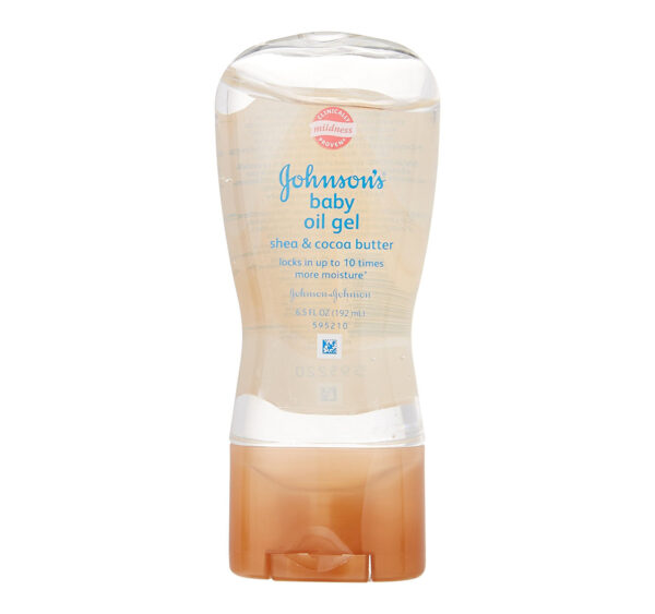 Johnson & Johnson Baby Oil Gel shea & cocoa butter - 192ml-0