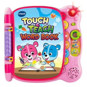 VTech Touch & Teach Word Book - Pink-0