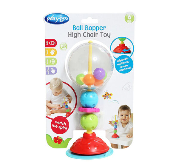 Playgro Ball Bopper High Chair Toy - Multicolor-0