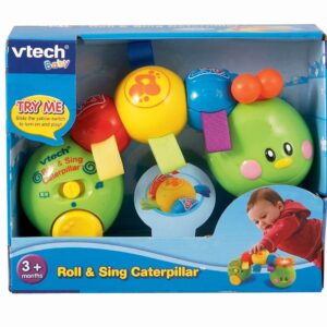 Vtech Disney Roll and Wiggle Caterpillar (80-100603) - Multicolor-19790