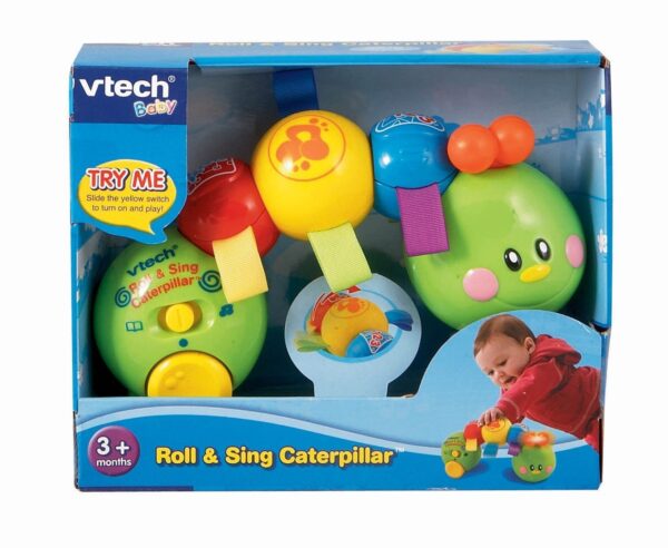 Vtech Disney Roll and Wiggle Caterpillar (80-100603) - Multicolor-19790