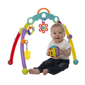 Playgro Junyju Fold and Go Play Gym (Multicolor)-21041