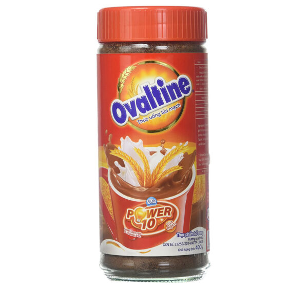 Ovaltine Power 10, Malt Beverage Mix - 400g-0