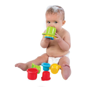 Playgro Stacking Fun Cups Cdu - Multicolor-20769