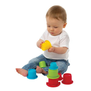 Playgro Stacking Fun Cups Cdu - Multicolor-20771