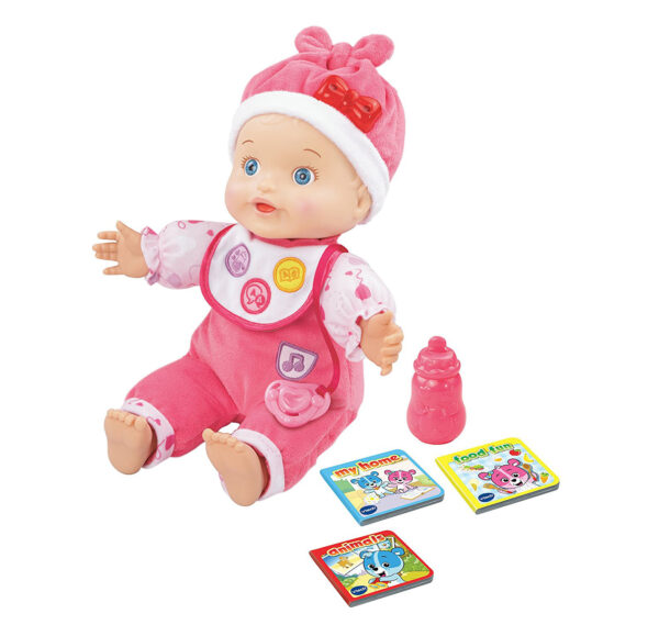 VTech Little Love Baby Talk Interactive Doll - Multi-Coloured-20027