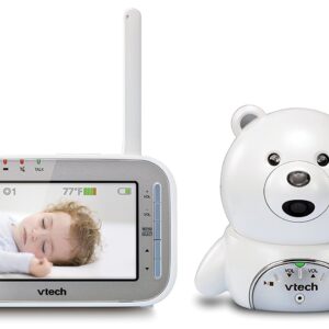 VTech Digital Video Baby Monitor 4.3" TFT In Bear Housing-0