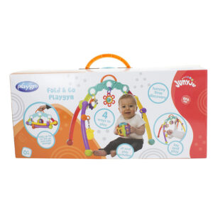 Playgro Junyju Fold and Go Play Gym (Multicolor)-21036