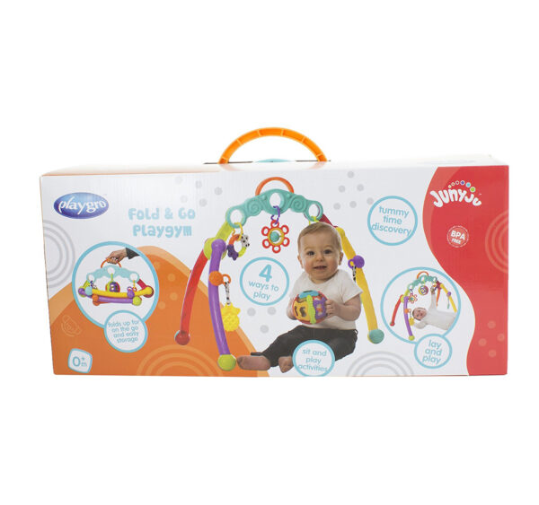 Playgro Junyju Fold and Go Play Gym (Multicolor)-21036