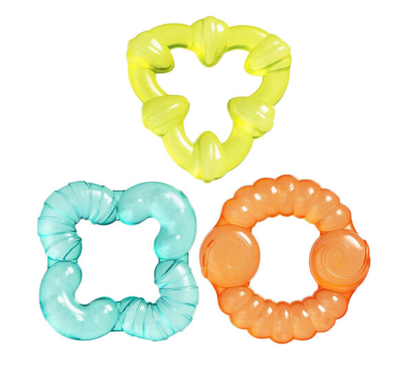 Playgro Bumpy Gums 3 Pack Water Teether - Multicolor-0