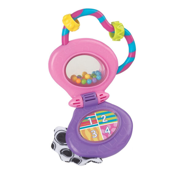 Musical Mobile Phone Rattle - Pink-0