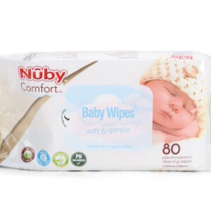 Nuby Stay Clean Baby Wipes 80 Pieces-0
