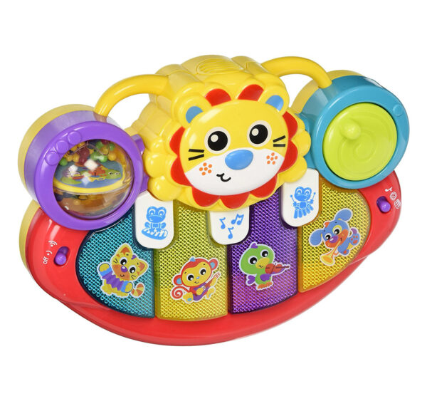 Playgro Lion Activity Kick Toy for Baby - Multicolor-0