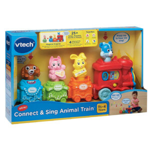 VTech Connect and Sing Animal Train - Multicolor-20084