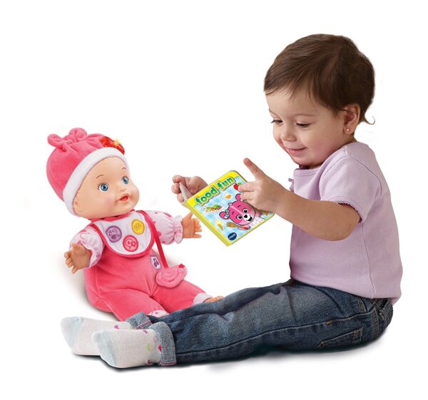 VTech Little Love Baby Talk Interactive Doll - Multi-Coloured-20030