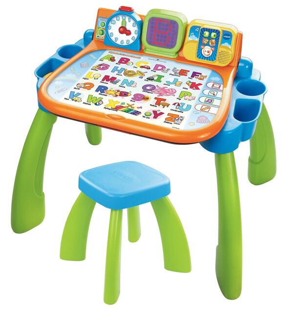 VTech Touch and Learn Interactive Learning Desk - Multicolor-0