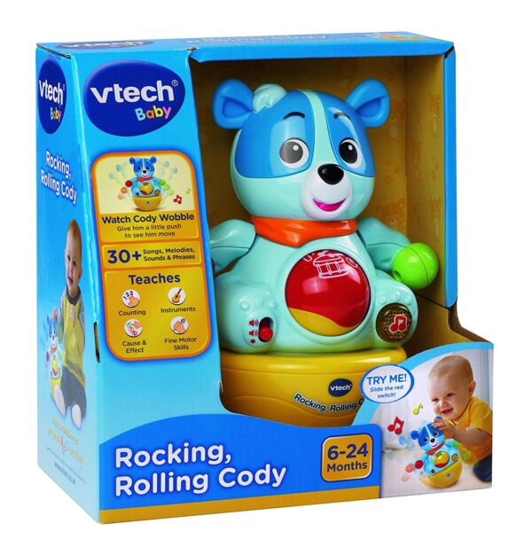 Vtech Rocking and Rolling Cody - Multi Color-19772