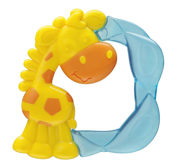 Playgro Jerry Giraffe Water Teether - Yellow/Blue-0