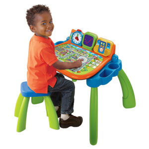 VTech Touch and Learn Interactive Learning Desk - Multicolor-19841