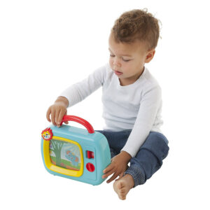 Playgro Sights and Sounds Music Box TV - Skyblue-21002