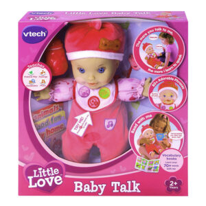 VTech Little Love Baby Talk Interactive Doll - Multi-Coloured-20029