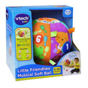 VTech Baby Little Friendlies Musical Soft Ball - Multicolor-20114