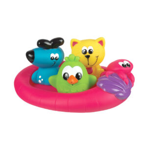 Playgro Floating Friends Squirtees - Multicolor-0