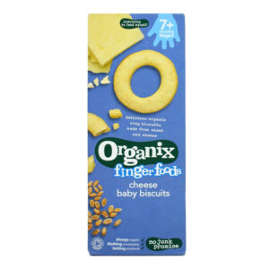 Organix Finger Foods Cheese Baby Biscuits 54g - 10+months 7/6/2019-0