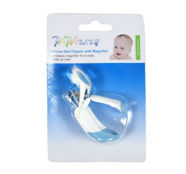 Papa Baby Deluxe Nail Clipper With Magnifier-20603