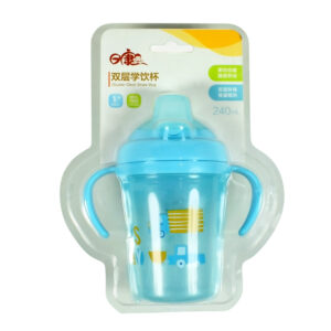 Twin Handle Non-Spill Sipper Cup - Sky Blue-20614