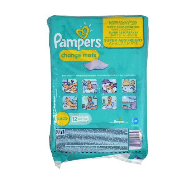 PAMPERS CHANGE MATS - 12PC-20413