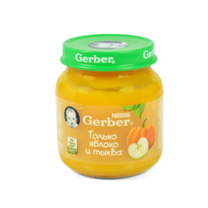 Nestle Gerber Only Apple & Pumpkin Puree - Ready To Eat-0