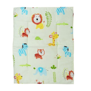 Changing Sheets Set Of 3 (Jungle Animals Print) - Off White-20678