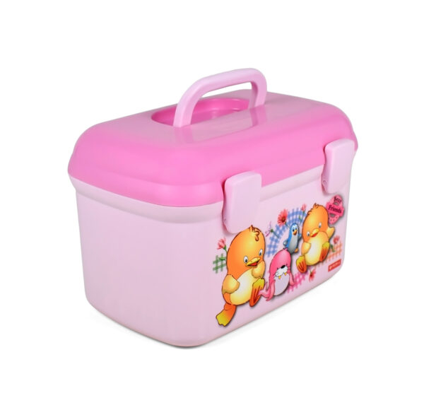 Lion Star Multi Purpose Storage Box - Pink-20904