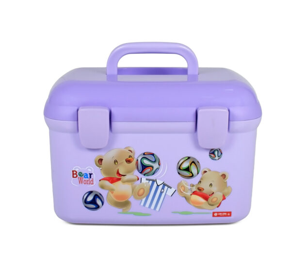 Lion Star Multi Purpose Storage Box - Purple-0