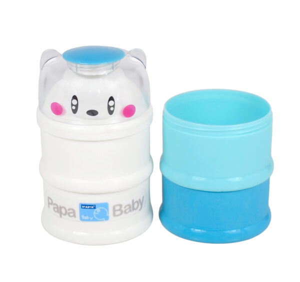 Papa Milk Container - Blue/White-20942