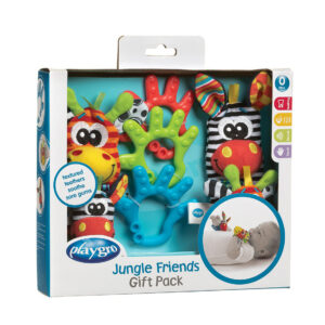 Playgro Jungle Friends Gift Pack - Multicolor-20780