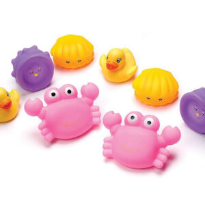 Bathtime Squirtees Pack Of 8 - Boy version-20350