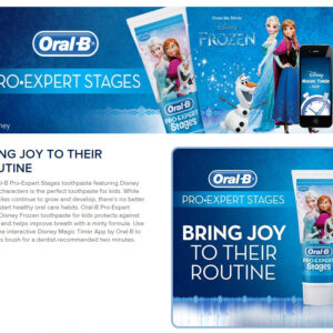 Oral-B Stages Toothpaste featuring Disney Frozen - Fruit Burst-20131