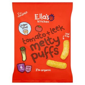 Ella's Kitchen Melty Puffs Tomatoes & Leeks - 20g-21813