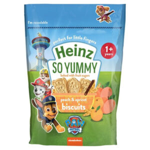 Heinz Eat & Play Peach & Apricot Biscuits, Paw Patrol - 140 gm -0