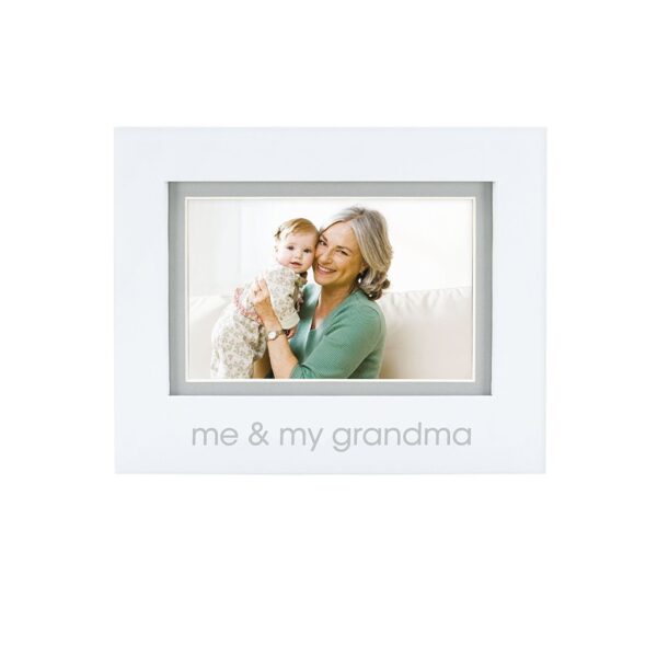 Pearhead - Me & My Grandma Sentiment Frame - White-0