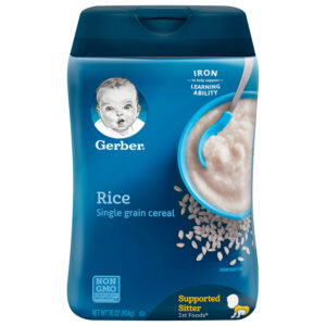 Gerber Single-Grain Baby Cereal, Rice - 454gm NON GMO-0