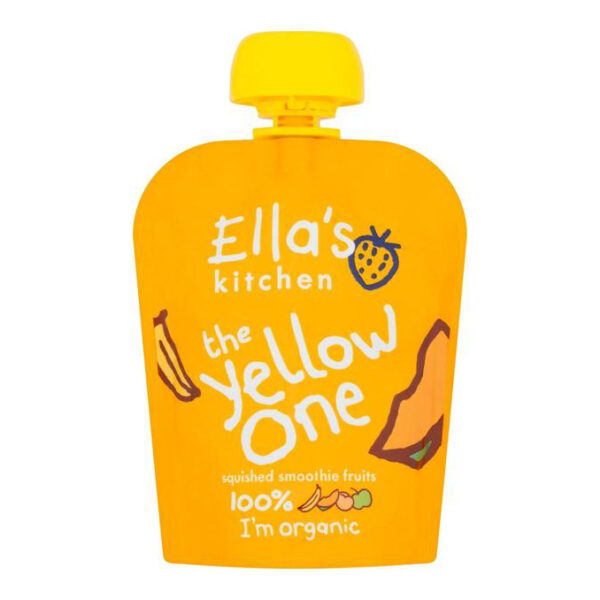 Ellas Kitchen Organic Smoothie Fruits The Yellow One Single (6M+) - 90g-21681